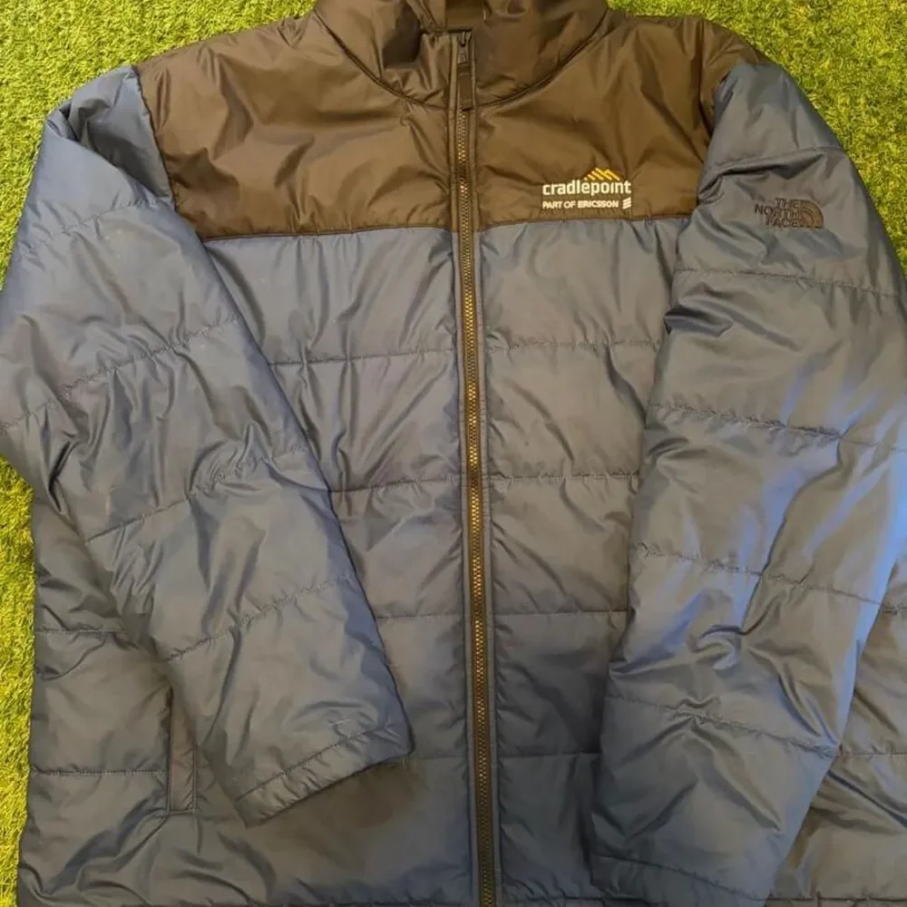 The-north-face Men's Blue and Grey Jacket